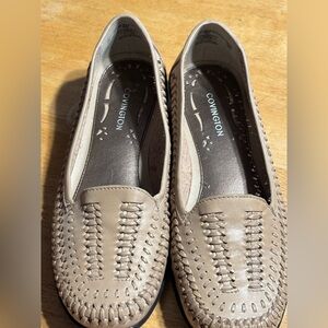 Covington Women's Woven Beige Loafers